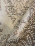 Loren Bunt 3.11x6.9 Brown Hand-Knotted Vintage Turkish Oushak