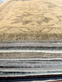 Drusilla 9x12 Dark Grey & Ivory Oushak