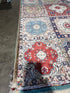 Young Carl O'Neill 8.3x10 Colorful Hand-Knotted Modern Patched Rug