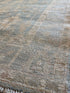 Alice 4.9x8.2 Blue Whitewashed Afghani Oushak