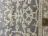 Lisa Baker 4x6 Hand-Knotted Grey & Silver Turkish Oushak