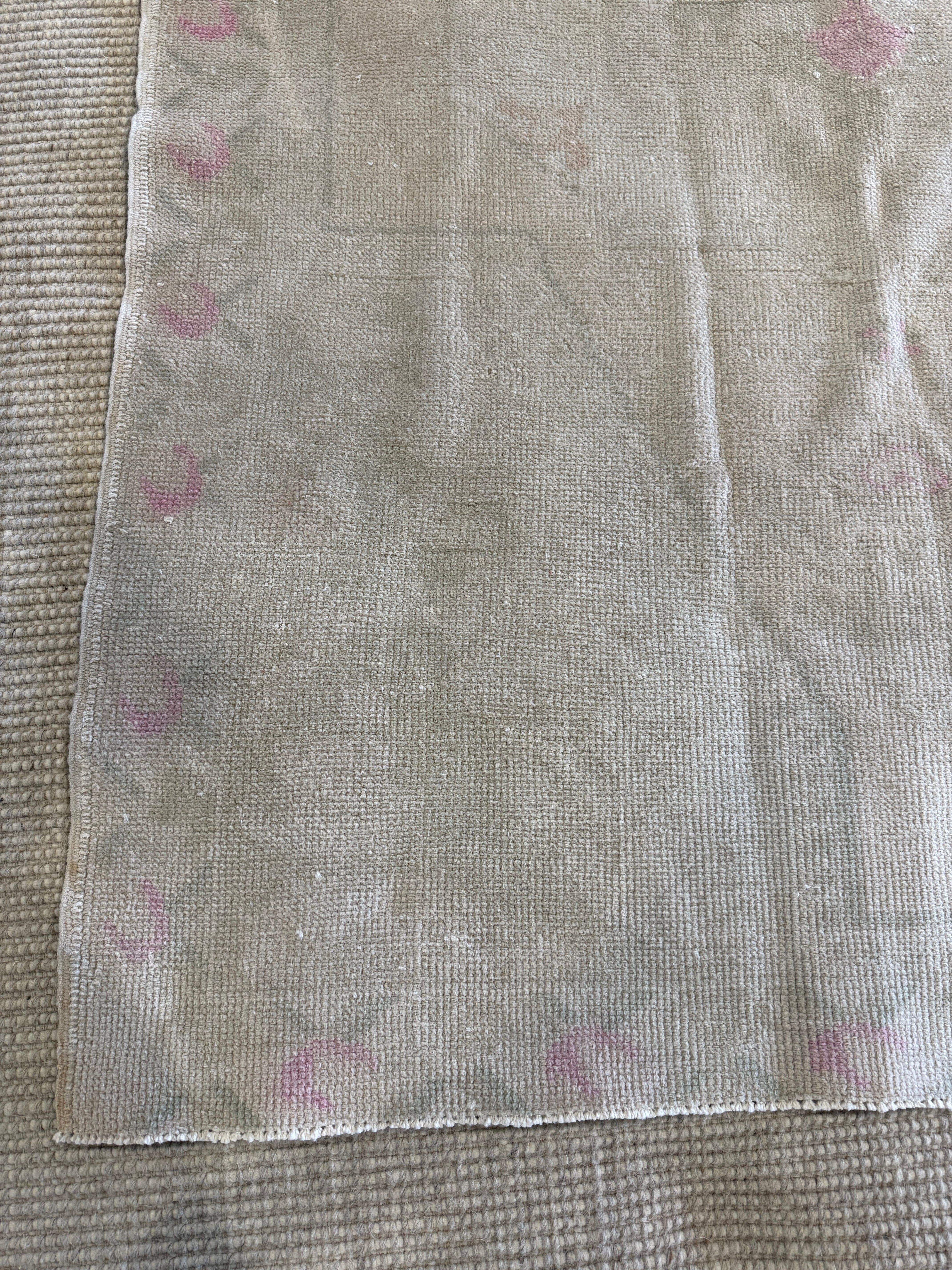 Luna Loo 4.5x7 Grey Hand-Knotted Turkish Oushak