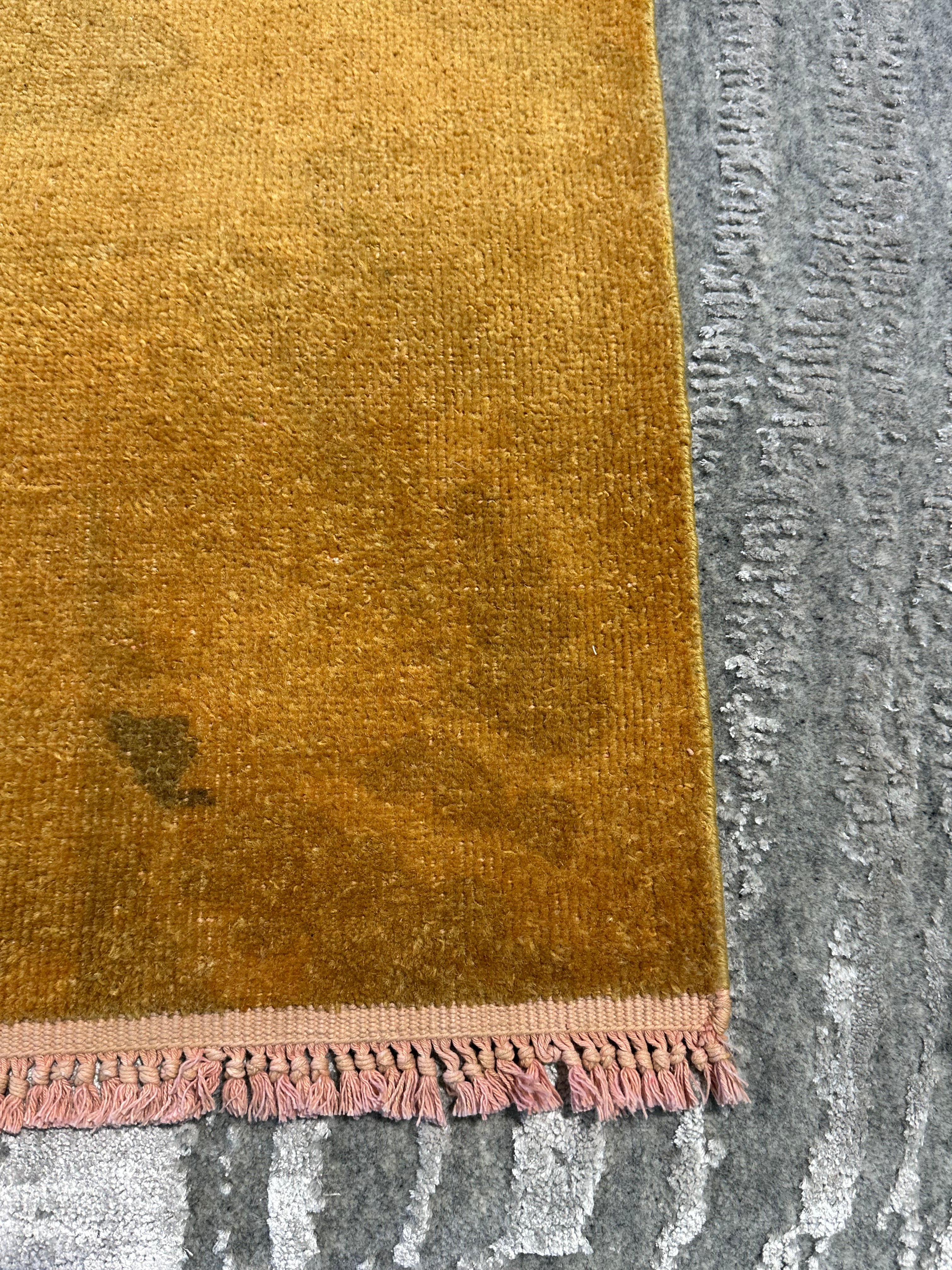 Caroline Valencia 2x3 Hand-Knotted Oushak Rug
