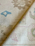 Ania 8.10x12 Cream Hand-Knotted Oushak