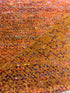 Christopher Atkins 8x10 Orange Hand-Knotted Modern Grass Style Rug
