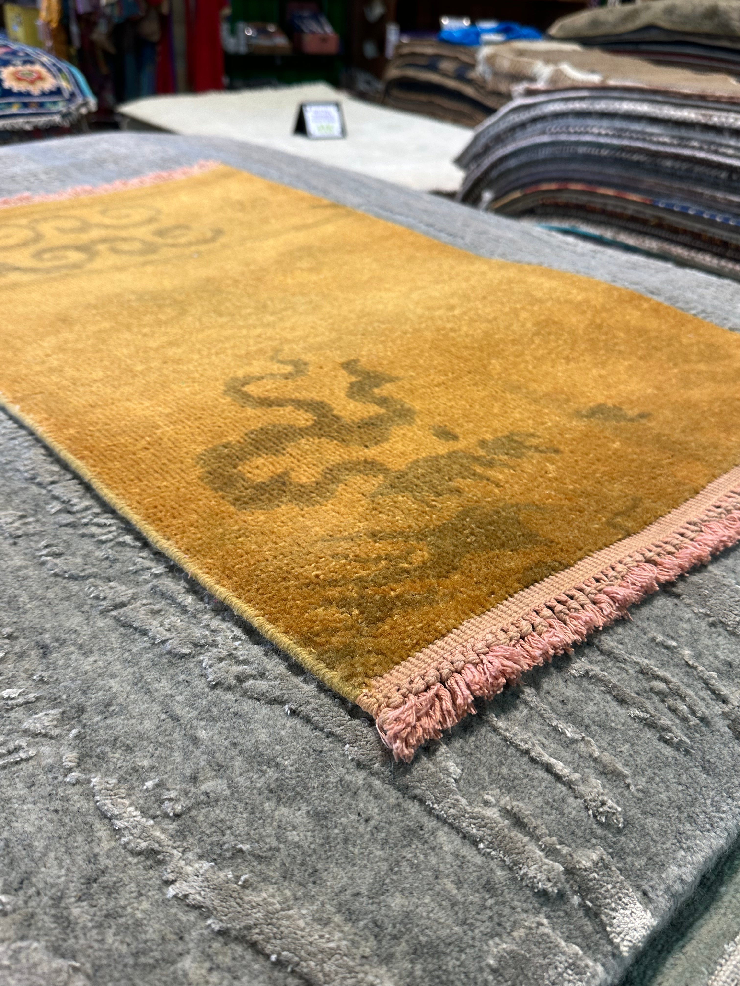 Caroline Valencia 2x3 Hand-Knotted Oushak Rug