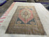 Roberta Pisco 4.3x7.6 Pink Hand-Knotted Vintage Turkish Oushak