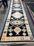 Alexandre-Joan 2.6x15.9 Black Hand-Knotted Oushak Runner