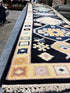 Alexandre-Joan 2.6x15.9 Black Hand-Knotted Oushak Runner