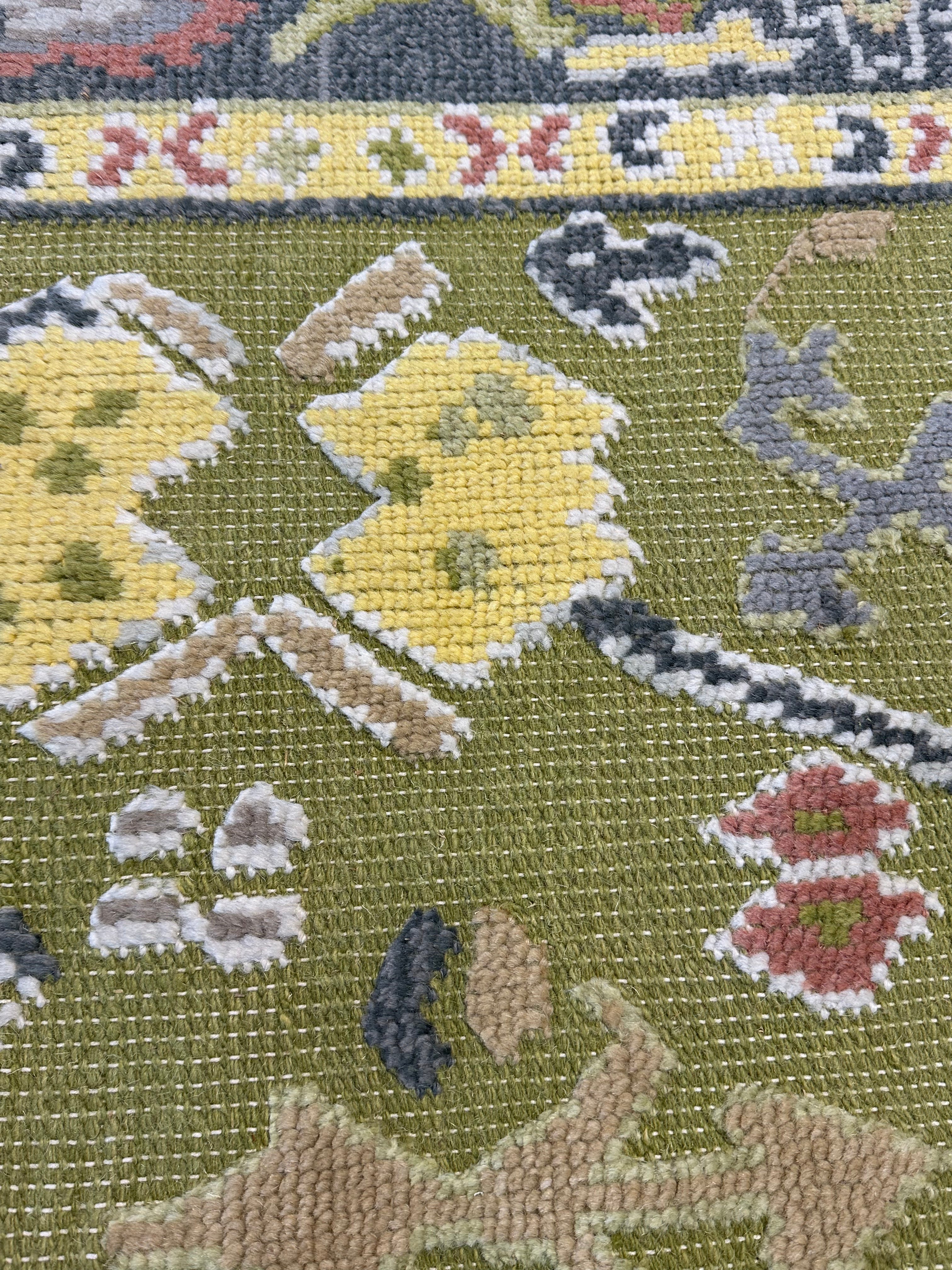 Courtney Bouchard 2x3 Hand-Knotted Oushak Rug
