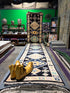 Alexandre-Joan 2.6x15.9 Black Hand-Knotted Oushak Runner