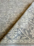 Tinsley Mortimer 8.6x12 Hand-Knotted Oushak Silver and Grey