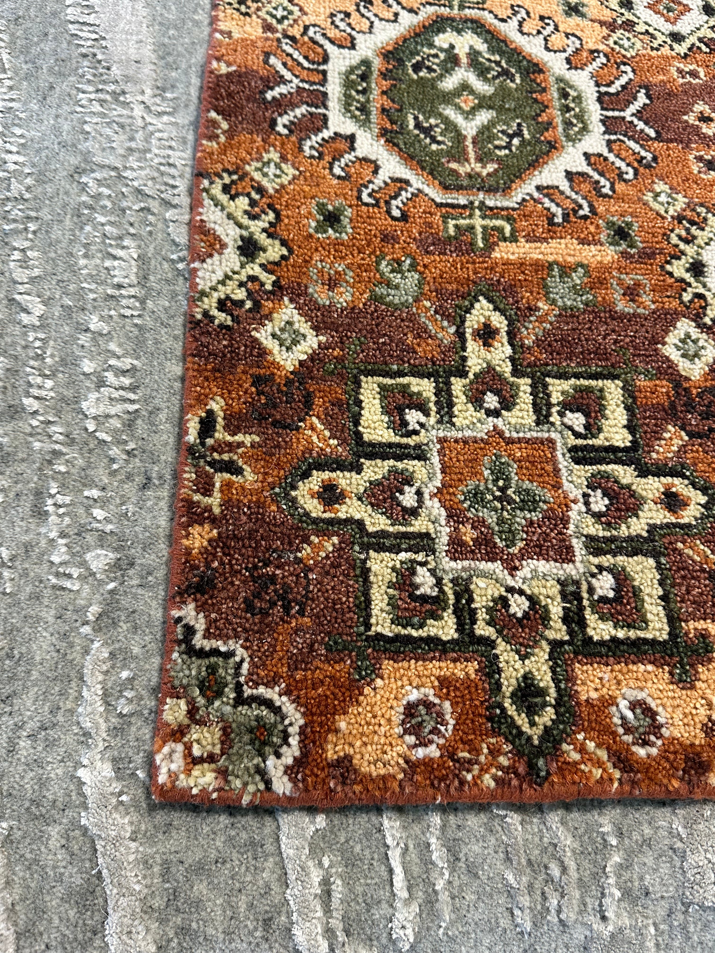 Mari Crawford 2x3 Hand-Knotted Oushak Rug