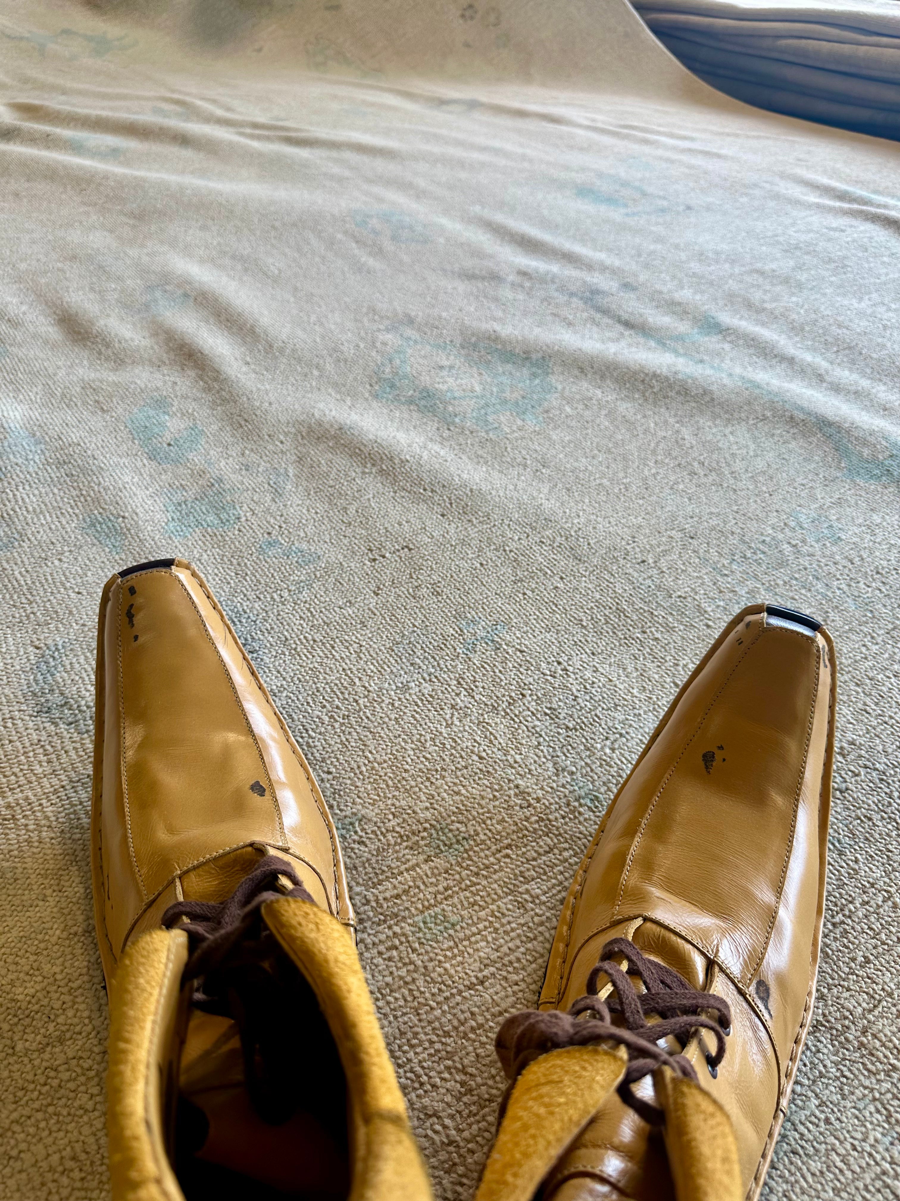 Nadia 8.10x12.3 Cream and Blue Hand-Knotted Oushak