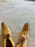Mozhdah 8.9x11.7 Whitewashed Afghani Oushak