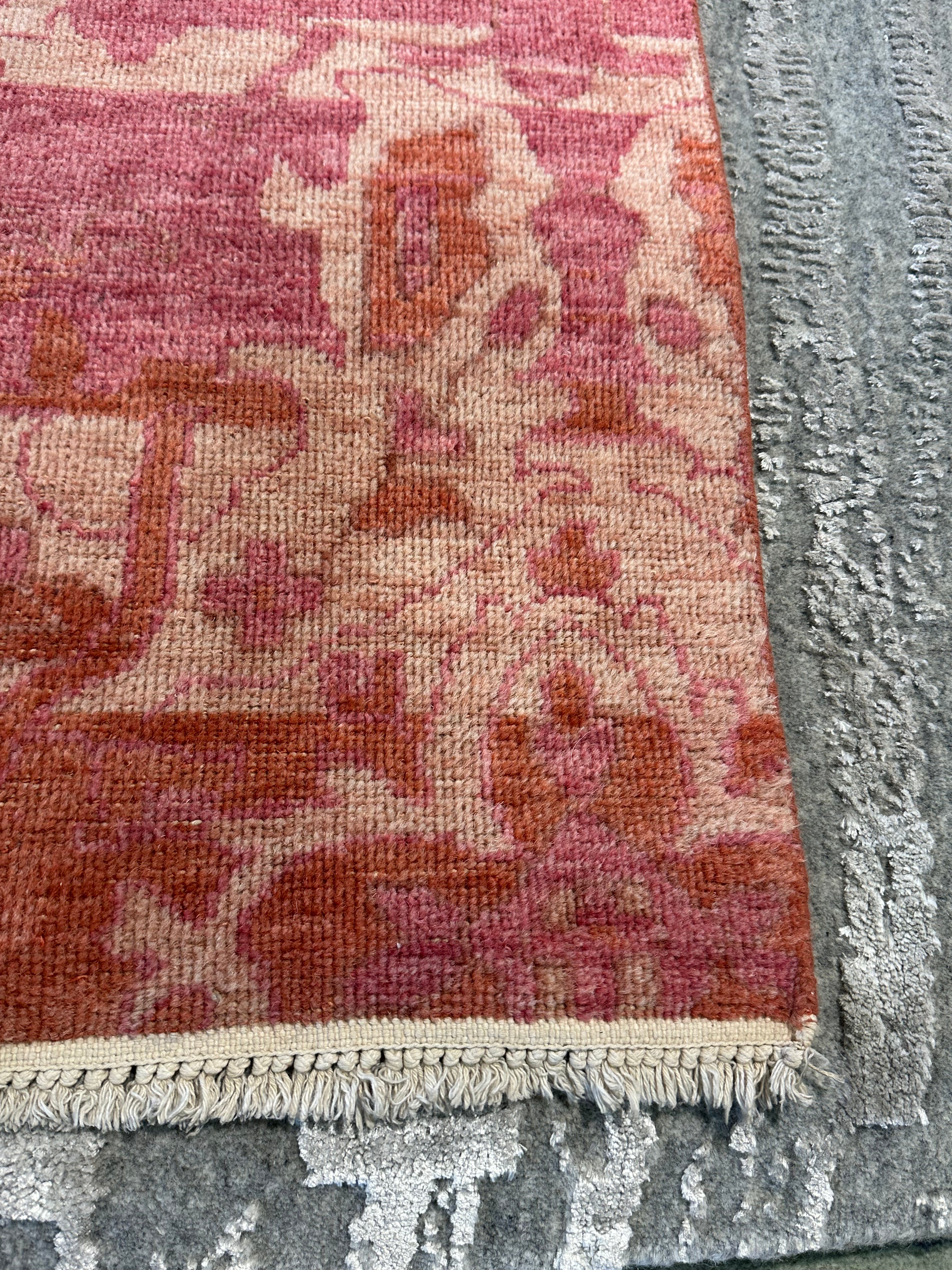 Gertrude Crawford 2x3 Hand-Knotted Oushak Rug