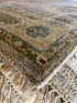 Sophia Amoroso 8x10 Grey Hand-Knotted Oushak Rug