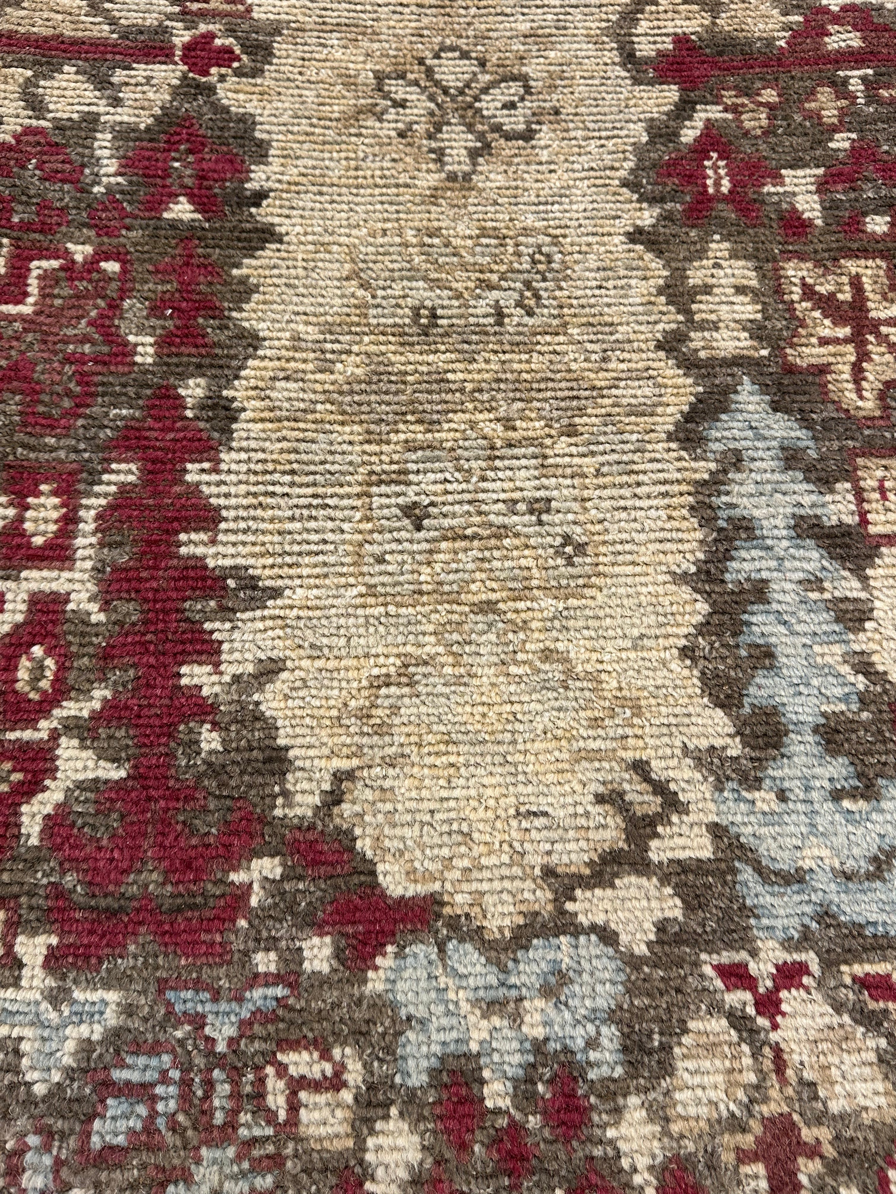 Marsina Mogielski 2x3 Hand-Knotted Oushak Rug