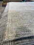 Billy 8x10 Hand-Knotted Light Grey & Ivory High Low