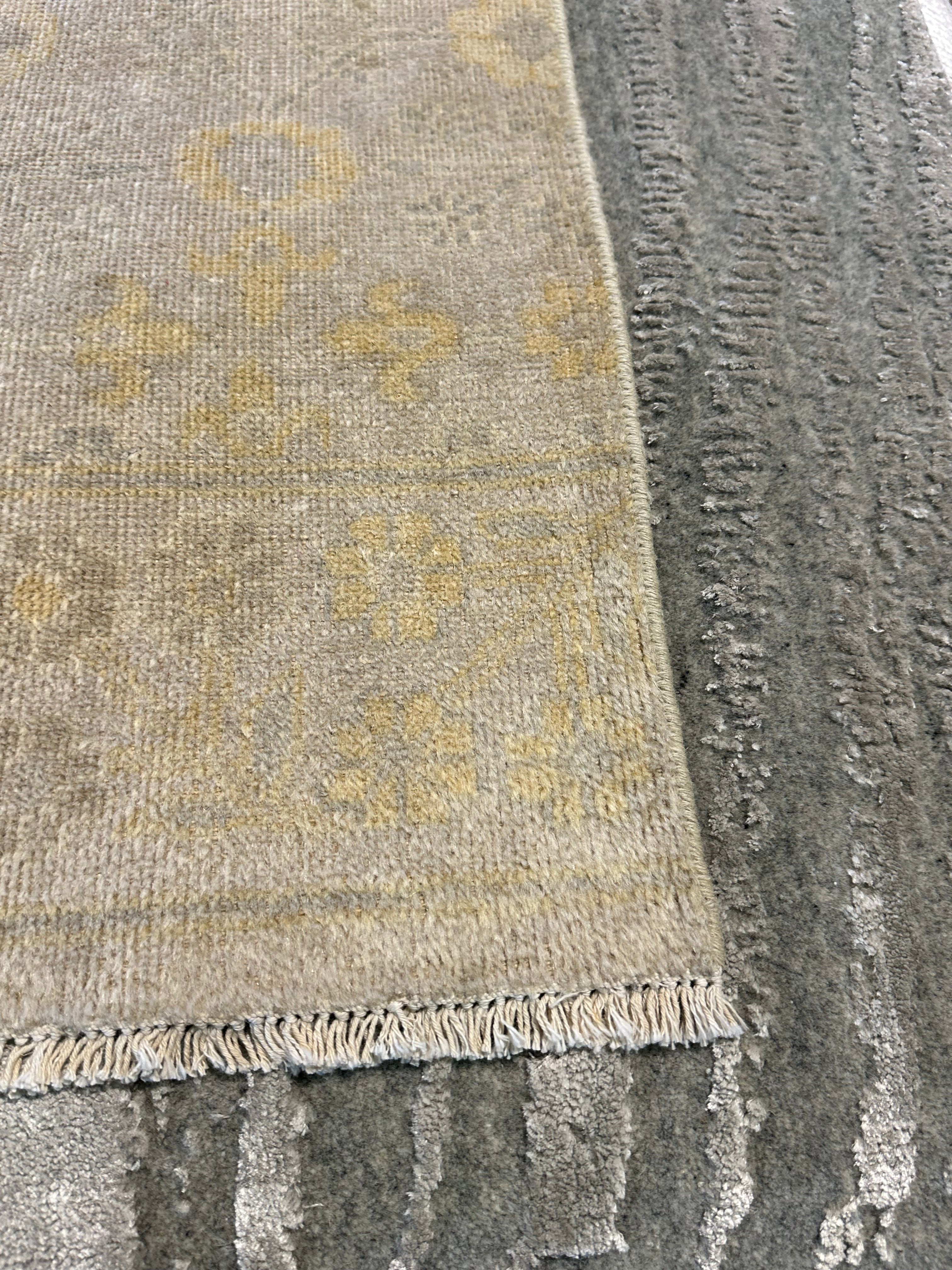 Lindsay Michelle Reed 2x3 Hand-Knotted Oushak Rug