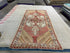 Rhonda Jones 3.11x8 Red Hand-Knotted Vintage Turkish Oushak