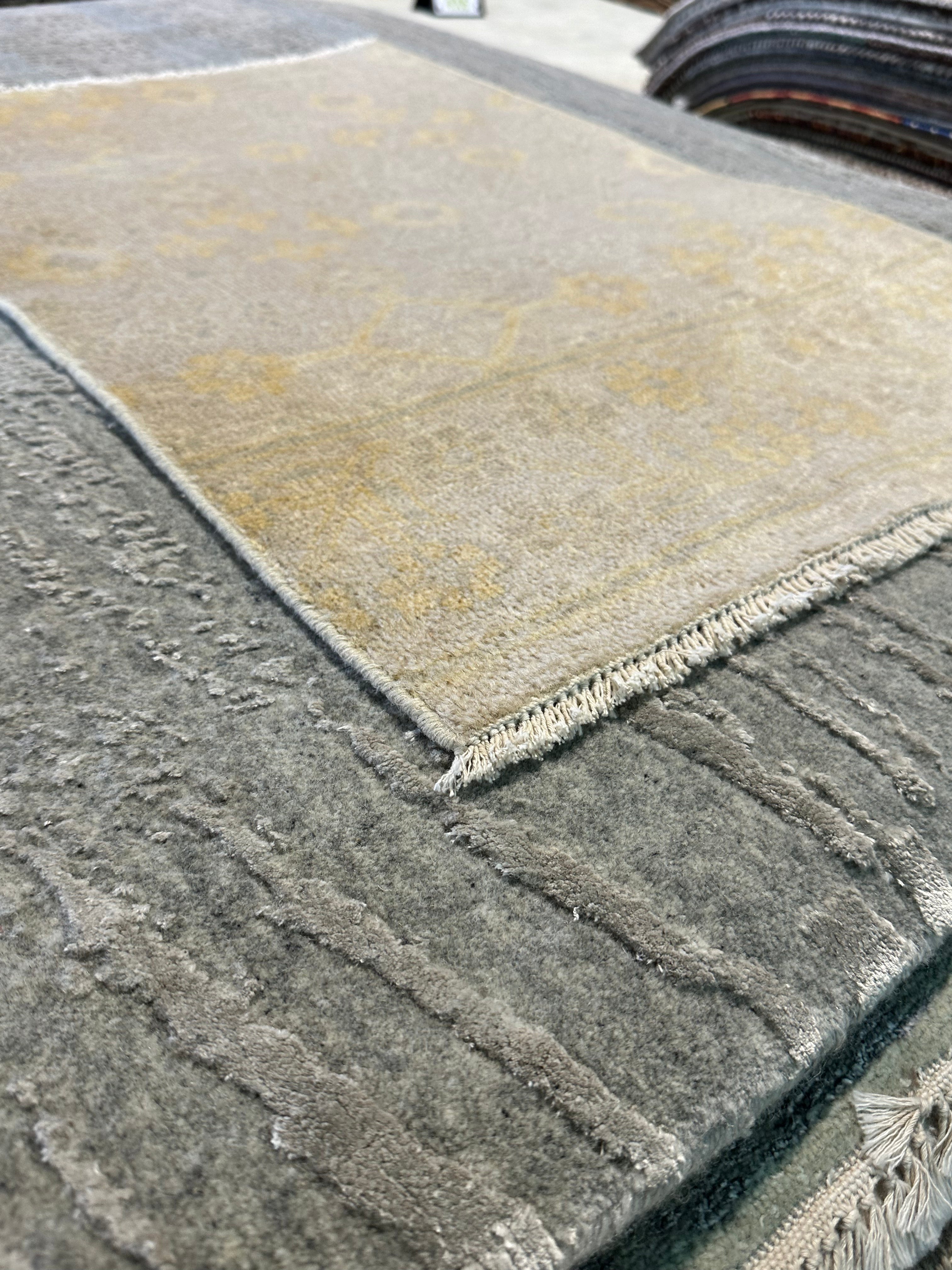 Lindsay Michelle Reed 2x3 Hand-Knotted Oushak Rug