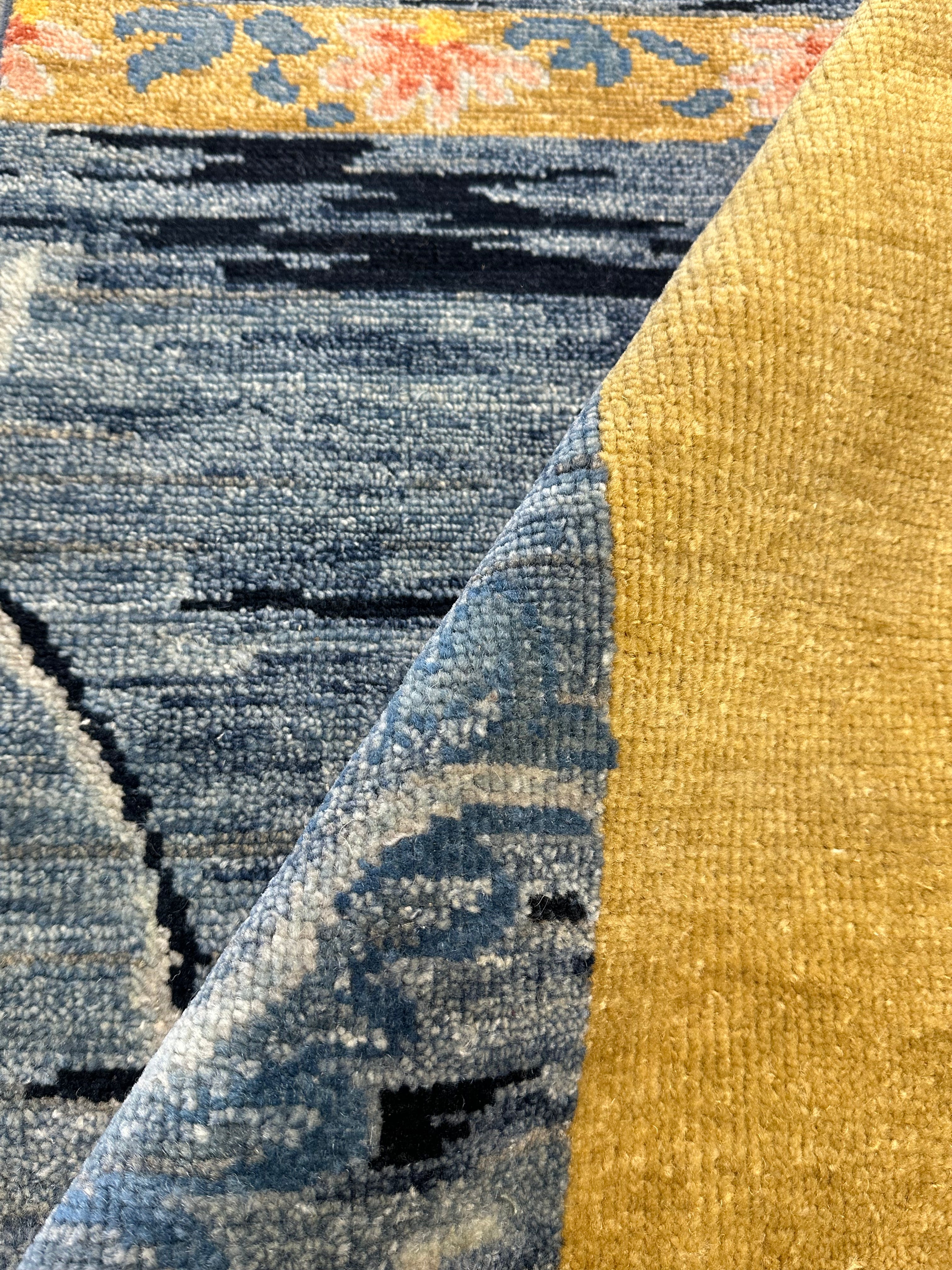 Simonas Zmuidzinas 2x3 Hand-Knotted Oushak Rug