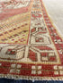 Rhonda Jones 3.11x8 Red Hand-Knotted Vintage Turkish Oushak