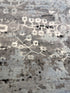 Brad Womack 8x10 Blue and Grey Hand-Knotted Modern Abstract