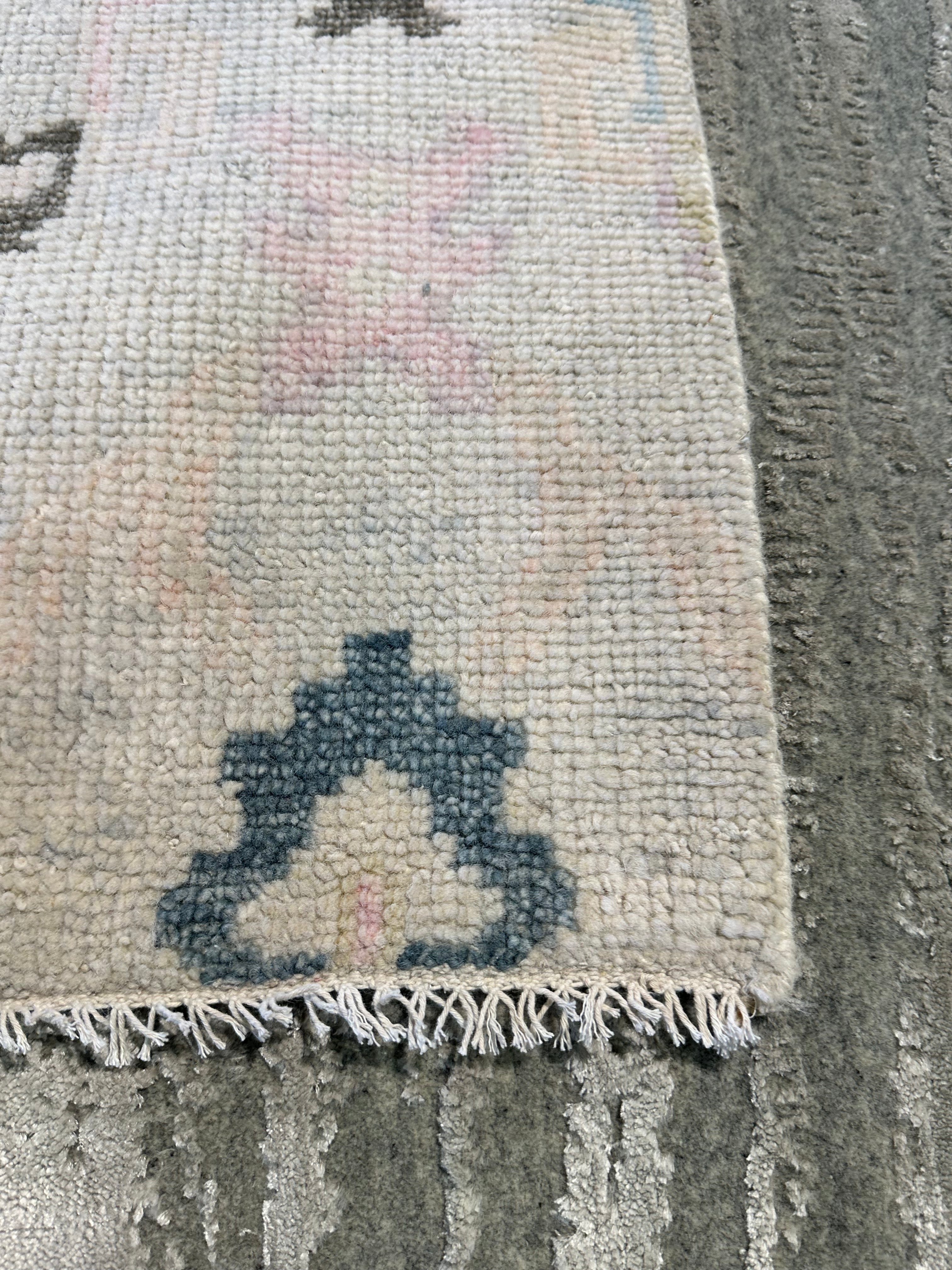 Gwyneth Anne Trumbore 2x3 Hand-Knotted Oushak Rug