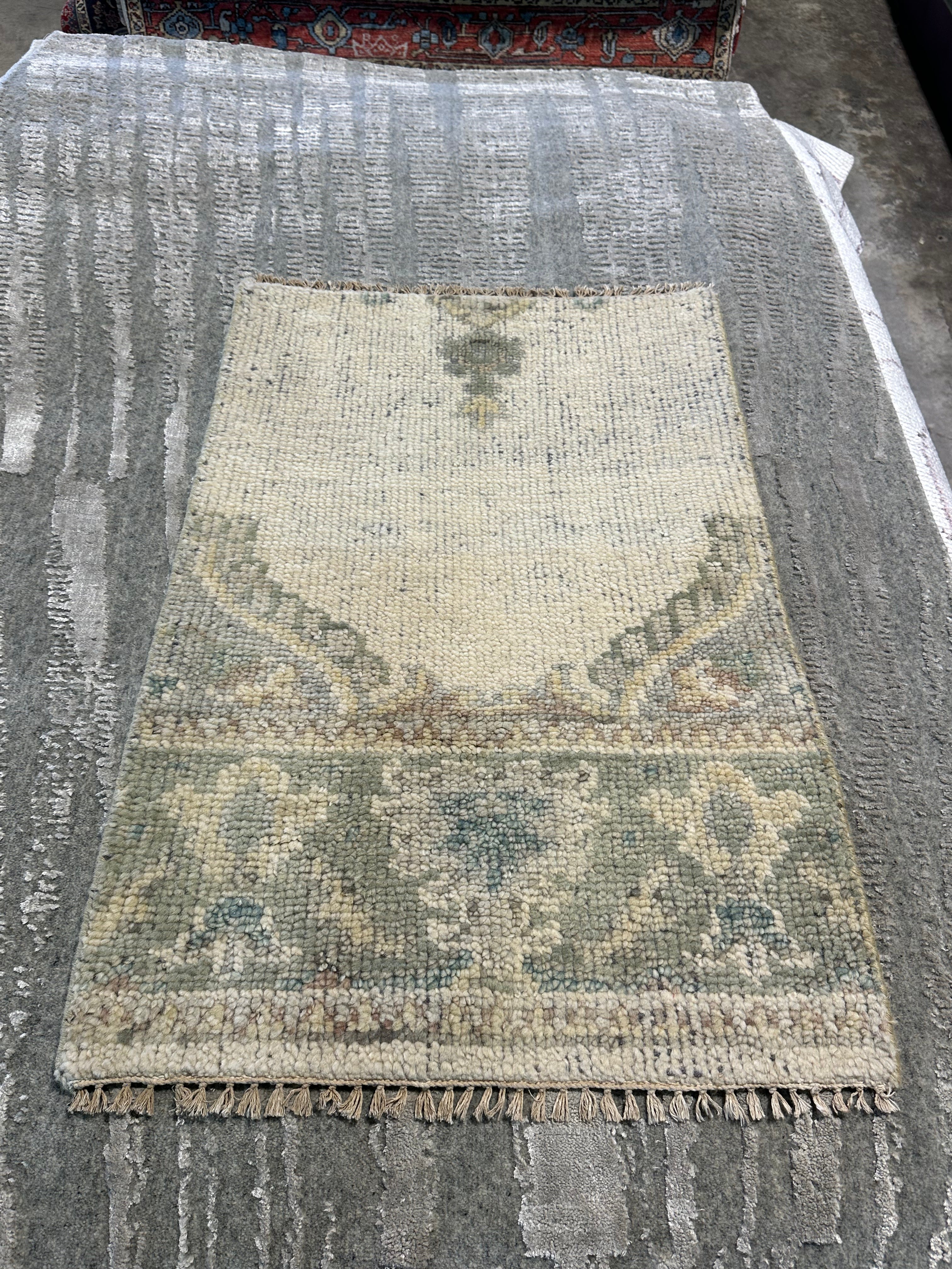 Jamie Cooper 2x3 Hand-Knotted Oushak Rug