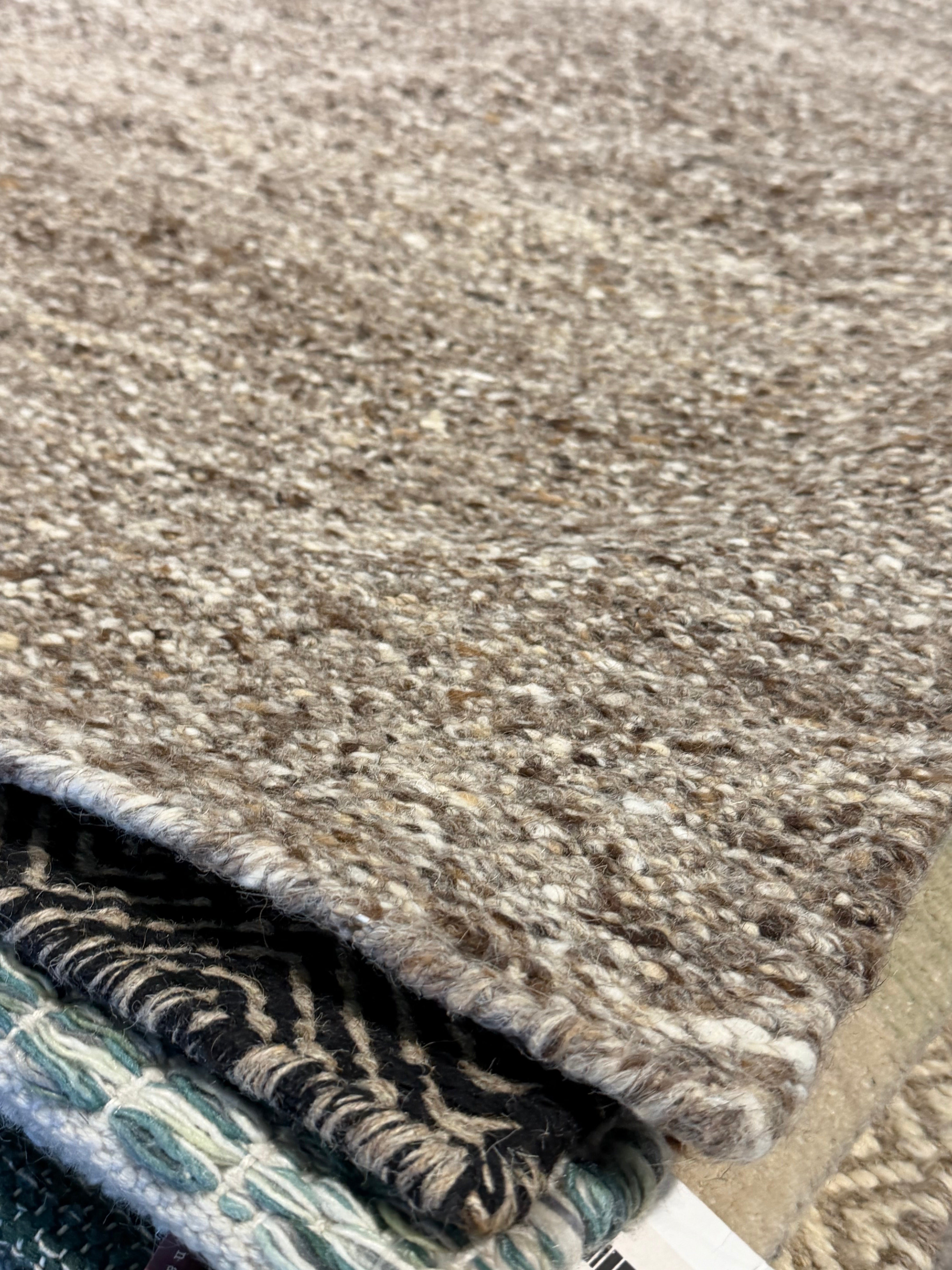 Bob Enright 8x10 Handwoven Textured Modern Natural