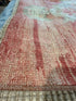Paulina 3x10.2 Red Hand-Knotted Vintage Turkish Oushak Runner