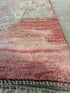 Paulina 3x10.2 Red Hand-Knotted Vintage Turkish Oushak Runner
