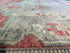 Paulina 3x10.2 Red Hand-Knotted Vintage Turkish Oushak Runner
