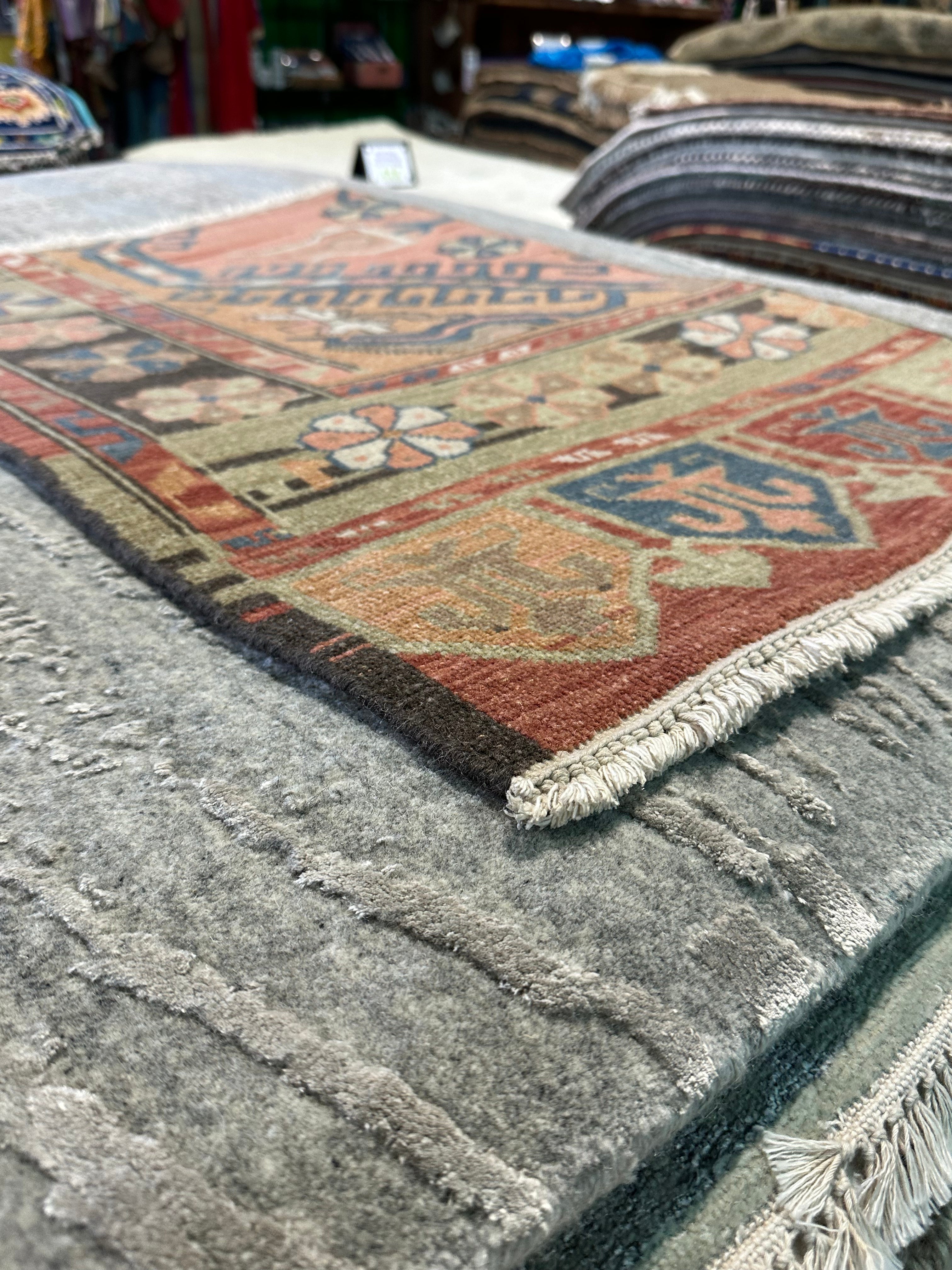Saskia Slaaf 2x3 Hand-Knotted Oushak Rug