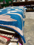 Andre Joel Hudson 4x10 Blue Hand-Knotted Modern Runner