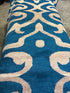 Andre Joel Hudson 4x10 Blue Hand-Knotted Modern Runner
