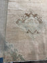 Megan Roy 2.11x11.6 Light Pink Hand-Knotted Oushak Runner