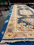 Mrs. Moskowitz 2.6x7.9 Rust Hand-Knotted Heriz Style Runner