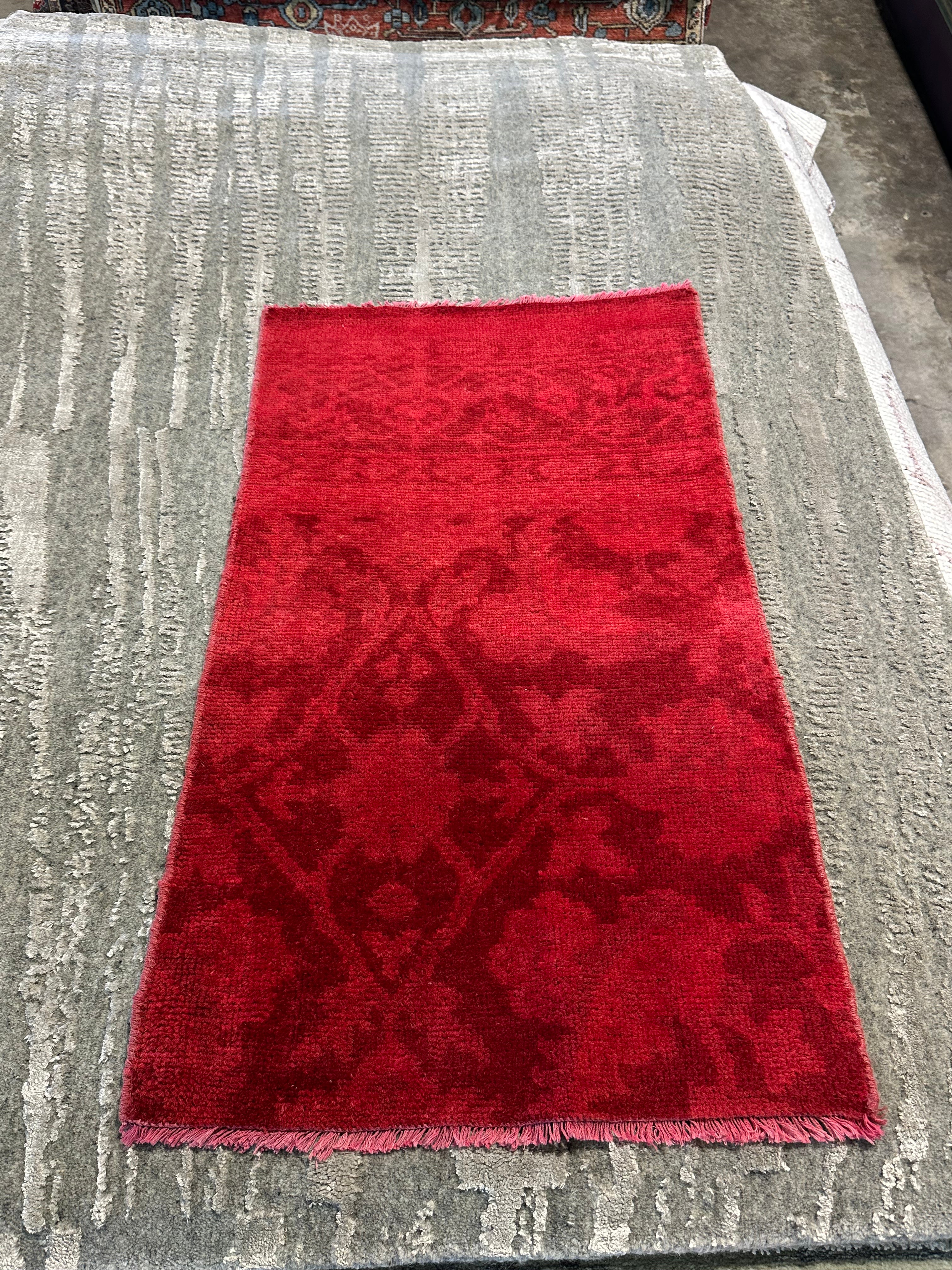 Andria Youngerman 2x3 Hand-Knotted Oushak Rug