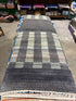 Hector Canales 2.6x10 Grey Hand-Knotted Modern Runner