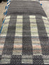 Hector Canales 2.6x10 Grey Hand-Knotted Modern Runner