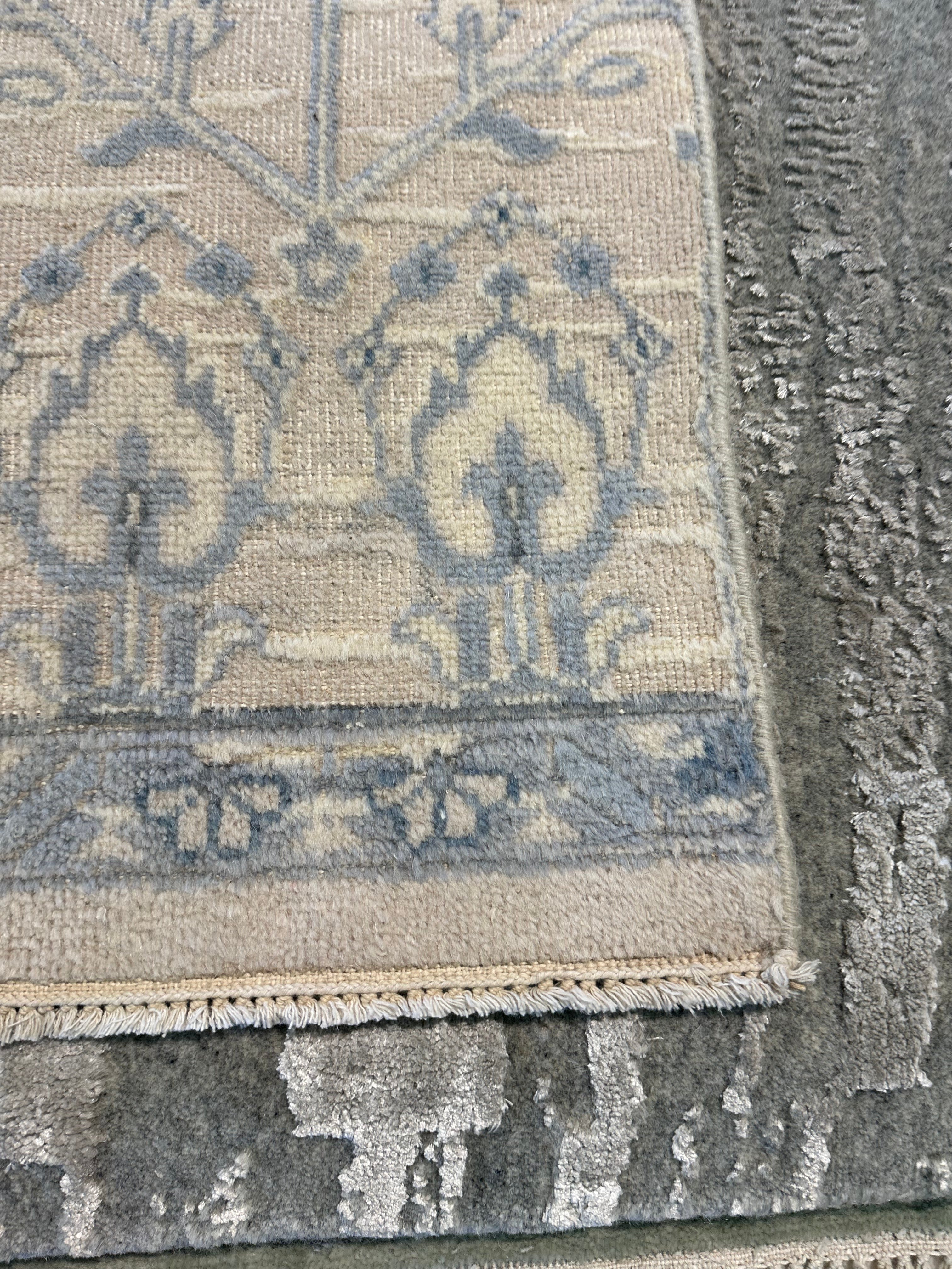 Michelle Kinney 2x3 Hand-Knotted Oushak Rug