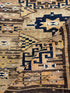 Jolene Gregor 3.3x8.5 Brown Hand-Knotted Vintage Turkish Oushak