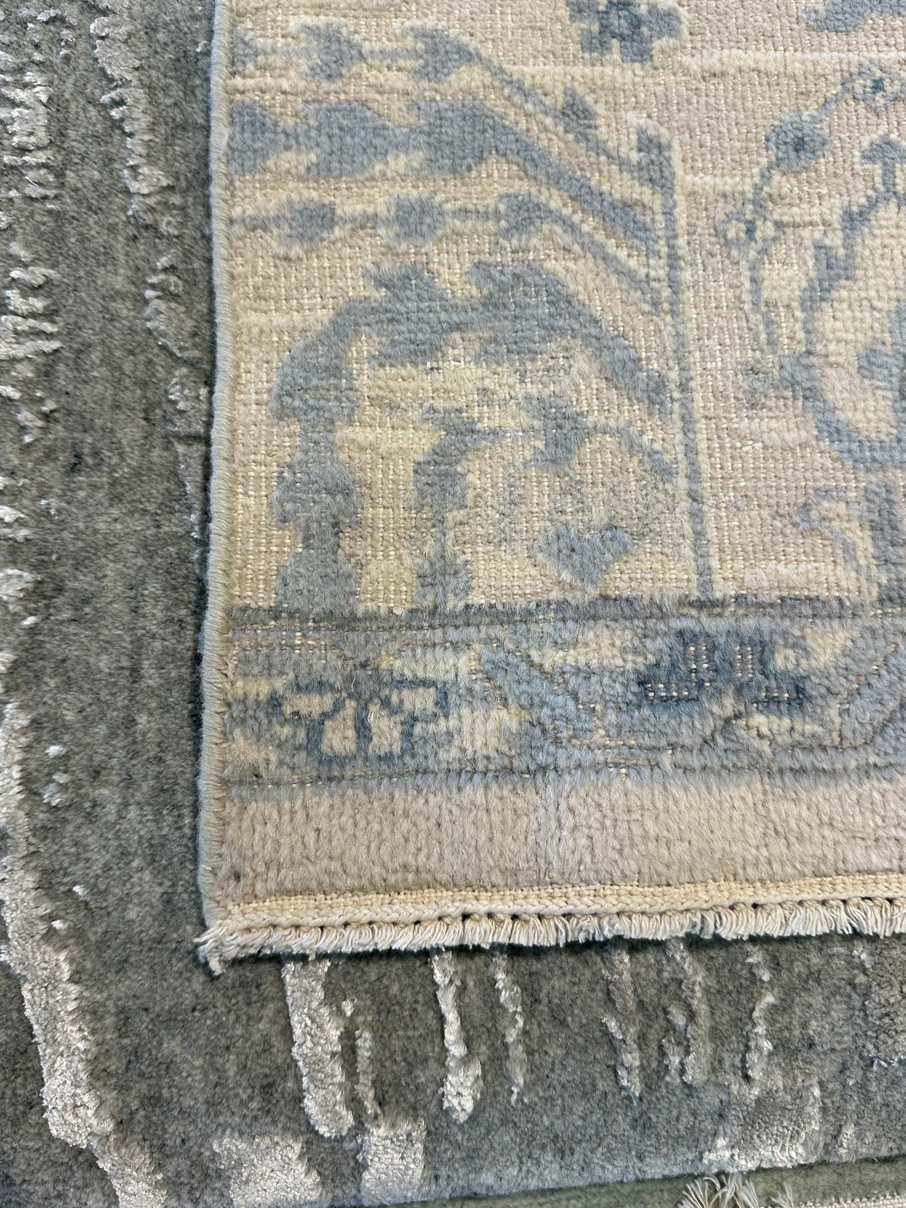 Michelle Kinney 2x3 Hand-Knotted Oushak Rug