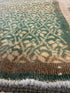 Bernadette Lane 3.11x6.10 Green Hand-Knotted Vintage Turkish Oushak