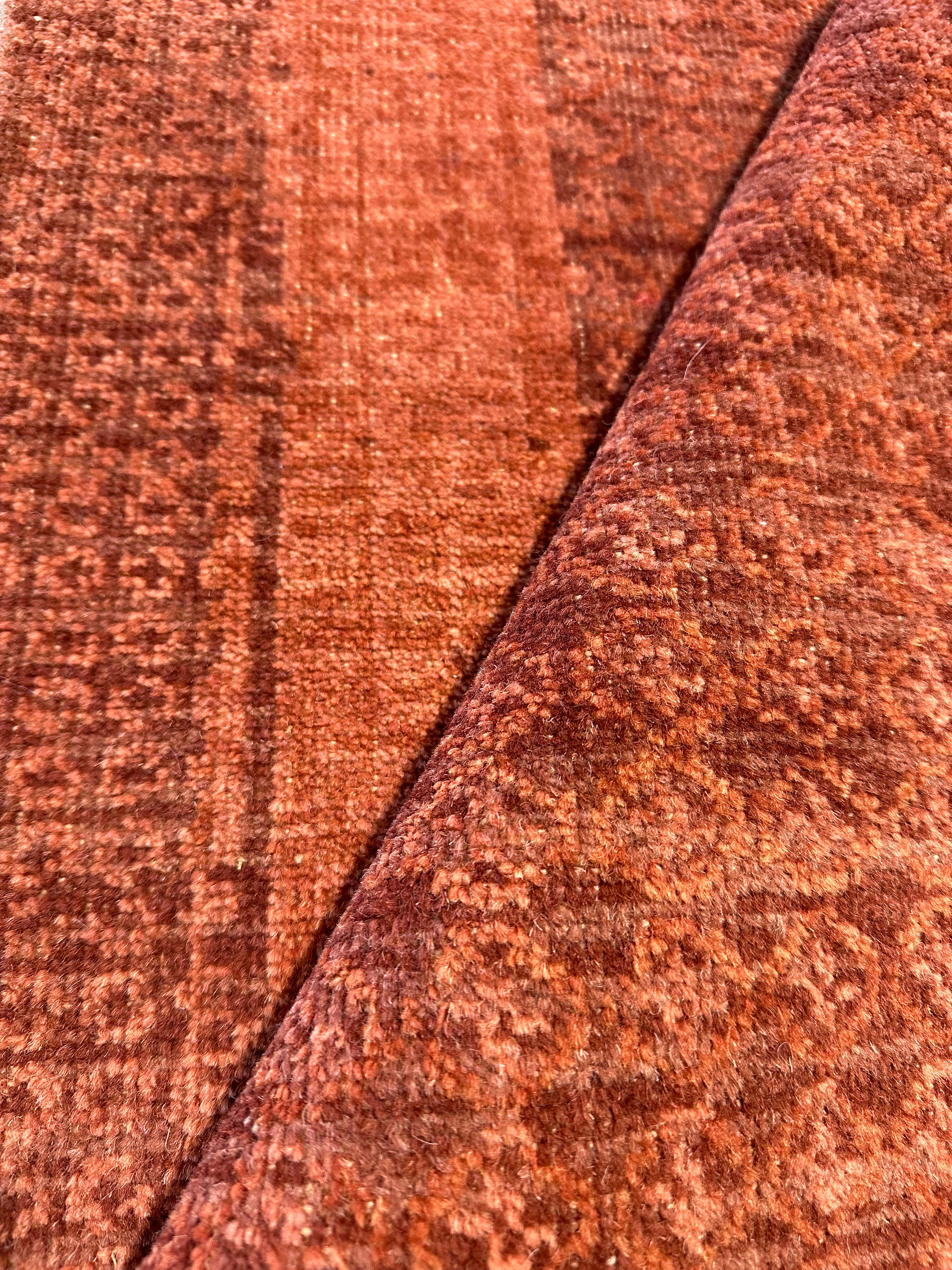 Michelle Sobol 2x3 Hand-Knotted Oushak Rug
