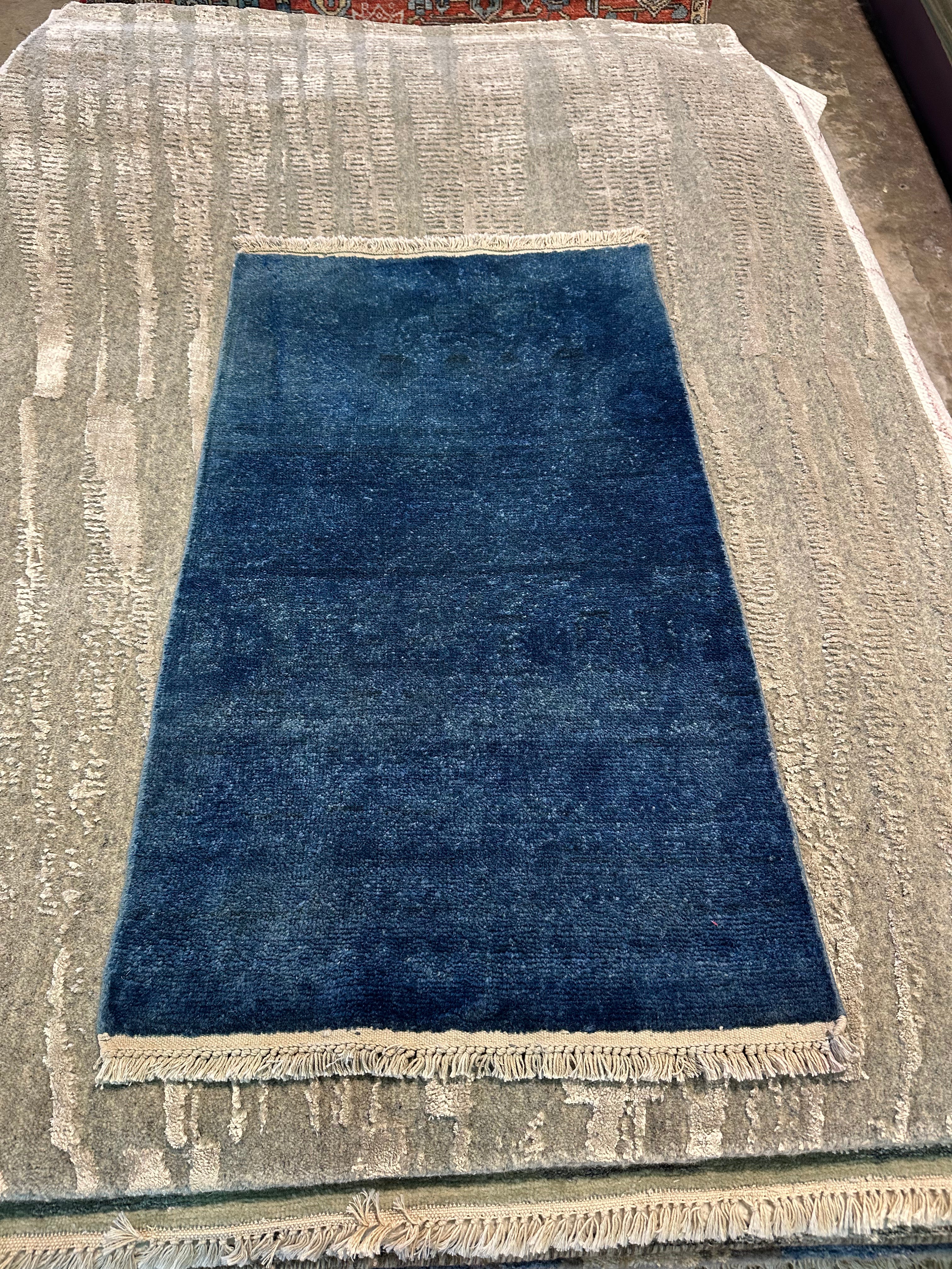 Sandra Naglia 2x3 Hand-Knotted Oushak Rug