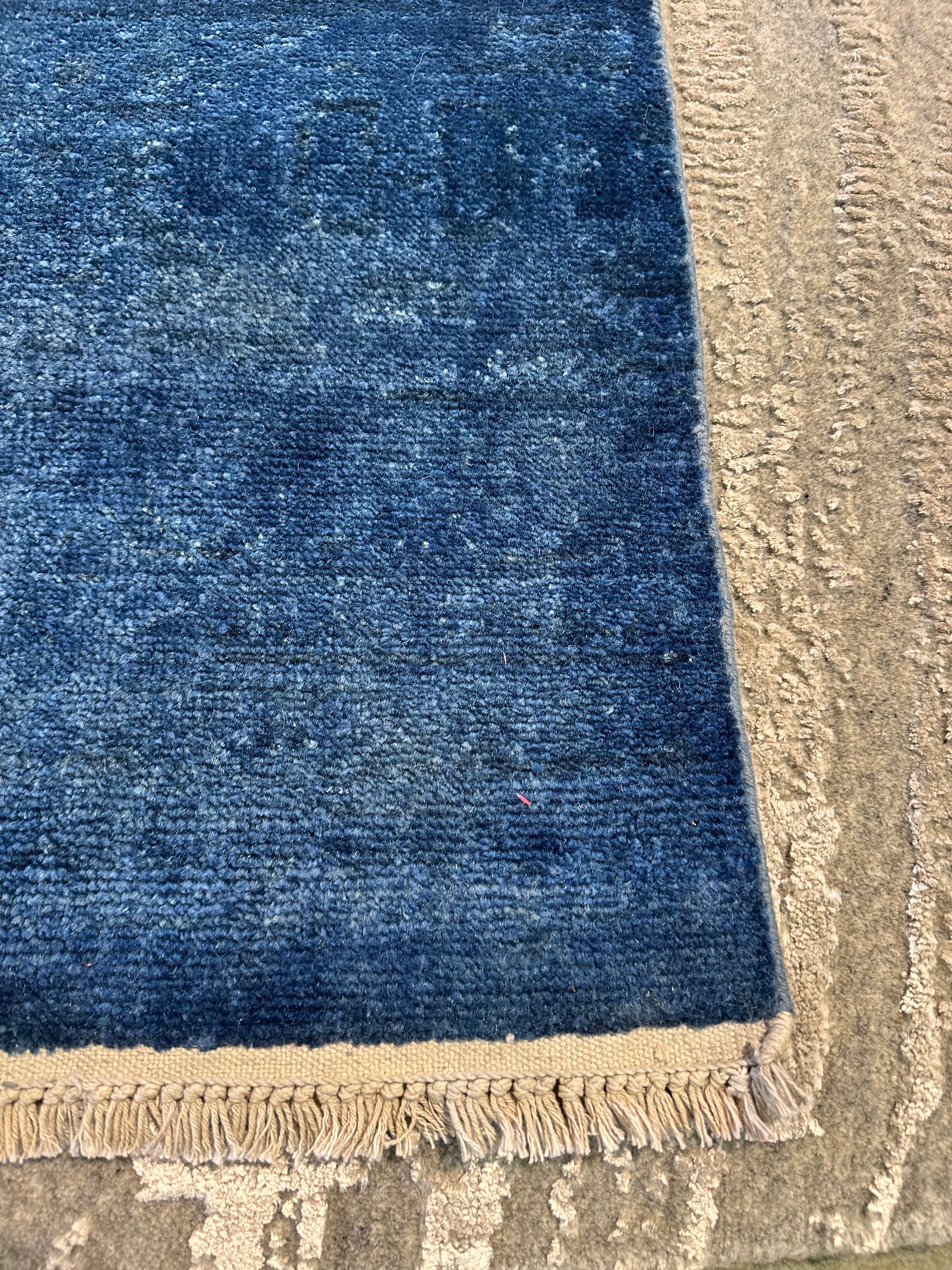 Sandra Naglia 2x3 Hand-Knotted Oushak Rug